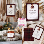 Teddy Bear Baby Shower Thank You Card Bedankkaart
