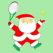 Tennis-vakantieetiketten met retouradres etiket