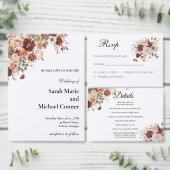 Terra Cotta en Green Thank You Card Bedankkaart (Personaliseer de collectie van deze zelfstandige maker.)