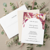 Terracotta Blush Floral Elegant Bedankdoosjes (Personaliseer deze collectie van deze onafhankelijke maker. Test)