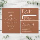 Boho minimale foto Bewaar de datum Save The Date (Personaliseer de collectie van deze zelfstandige maker.)