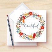 Gepersonaliseerde Thanksgiving Dankbare Herfst Sleutelhanger