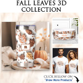 Fall Leaves Thanksgiving familienaam Movie Night Bedankdoosjes