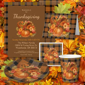 Herfstkleurig plaid sokken