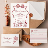 Dat is Amore Handgeschreven Bruiloftsshower Bedankkaart