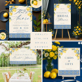 Dat is Amore Lemon Shower Mimosa Bar Poster