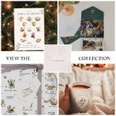 Lords Leaping | 12 dagen kerstvakantie Ronde Sticker