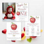 Waterverf Apple Time Capsule 1e verjaardag Poster