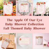 Pink Gingham, de appel van ons Eye Herfst Baby sho Servet