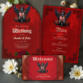 Het gebarsten hart: een gotische epos. all in one uitnodiging