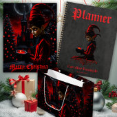 De donkere kersttijd. inpakpapier vel