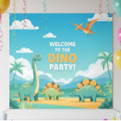 Personalized Dinosaur Age Cupcake Toppers | Dino  Ronde Sticker