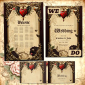 De elegantie en mystiek van het gotische hart. gastenboek