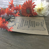 Zwart-wit rustiek gewei De jacht is voorbij Cadeaupapier