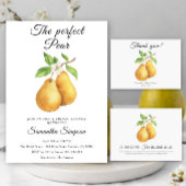 The Perfect Pear Bridal shower bingo game