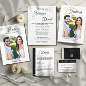 Schetste vlinders Sla de datum fotokaart op Save The Date