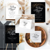 Schietsterren uitgelijnd koppels Vrijgezellenfeest Kaart