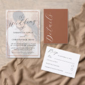 QR Code Budget Save Onze Datum Stoffig Blauw (Personaliseer de collectie van deze zelfstandige maker.)