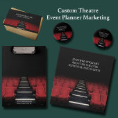 Theater Performing Arts Event Planning Custom Zwarte Inkt Pen