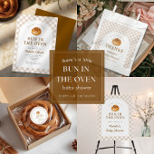Bun In The Oven Baby Shower Personalized Baking Schort