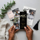 Door de jaren heen - Nu en dan Afstuderen 4 Foto Spandoek