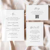 Timeless Monogram Elegant Wedding Folie Servetten