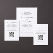Tijdloze Klassieke Formele Katholieke Bruiloft Programma (Personaliseer de collectie van deze zelfstandige maker.)