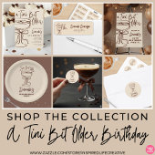 Een kleine beetje oudere espresso martini 30e verj kaart