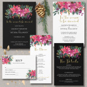 Dit is het seizoen om te trouwen Winter Christmas  Servet