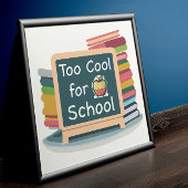 Te kool voor school t-shirt