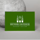 Topiary Trio Tuinman Landschapsarchitectuur Groen/ Visitekaartje