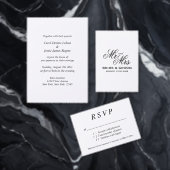 Statistische scripttypografie Mr. & Mrs bruiloft Plaatskaartje (Personaliseer de collectie van deze zelfstandige maker.)