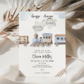 Treinluier loterij, Chugga choo Baby shower Informatiekaartje