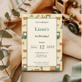 Personalized Train Birthday Photo Party Papieren Bordje