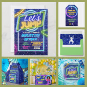 Jump Party Bounce Neon Trampoline Park Kaart