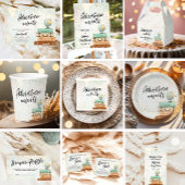 Reizen Avontuur Baby shower Luier Raffle Informatiekaartje