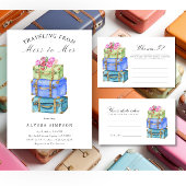 Traveling from Miss to Mrs Bridal Shower Cadeaulabel