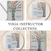 QR Code Tree of Life Yoga Instructor Visitekaartje