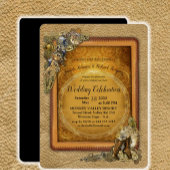 Gothic - Steampunk Engagement Party Kaart