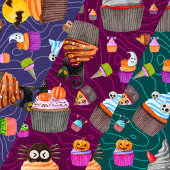 Halloween Party Trick of Treat Cute Sweet Kaart