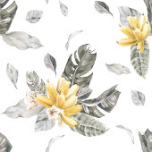 Tropische banaanbladeren Weddenschap Vierkante Sticker