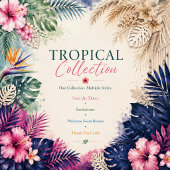 aloha tropisch Hawaï strand Palm Kust Bruiloft Kaart