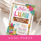 Aloha Tropical Summer Luau Verjaardagsfeest Papieren Bekers