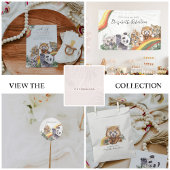 Tropisch Oerwoud Baby Dieren | BABY SHOWER Spandoek