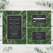 Tropische Romance / Menu (Personaliseer de collectie van deze zelfstandige maker.)