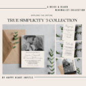 True Simplicity 3 Beige & Black Bedankt Opmerking