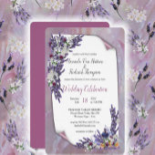 Tuberose en lavender Blooms Etiket