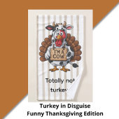 I’m a Cow Turkey | Funny Thanksgiving Disguise Cadeaulabel