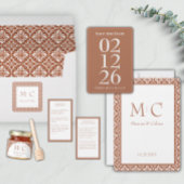 Rustieke Toscaanse Tegel Trouwservies Servet