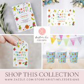 Tutti Fruitti Verjaardagspatroon Schattigee vrucht Cadeaupapier